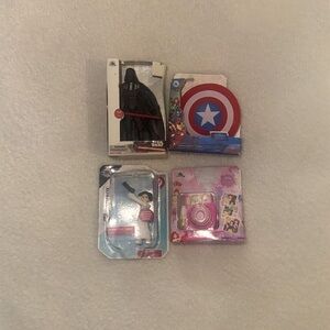 Miniature Star Wars Marvel and Disney Princess Collectibles Mini Toys Figurines